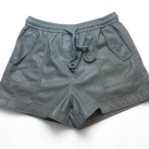 Johnathan Simkhai Doah Womens medium green Vegan Shorts